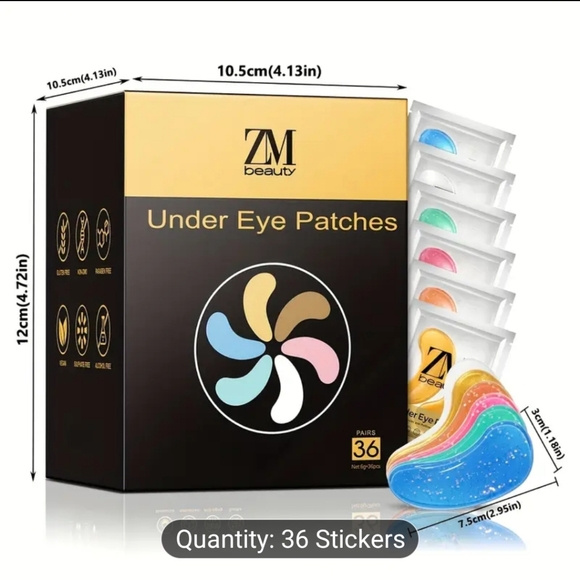 Under Eye Patches - Multi-Color - Picture 2 of 8